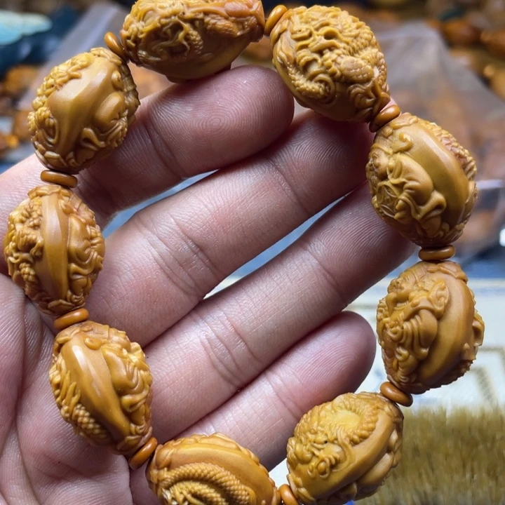 橄榄核手串/手链橄榄核雕工艺手串