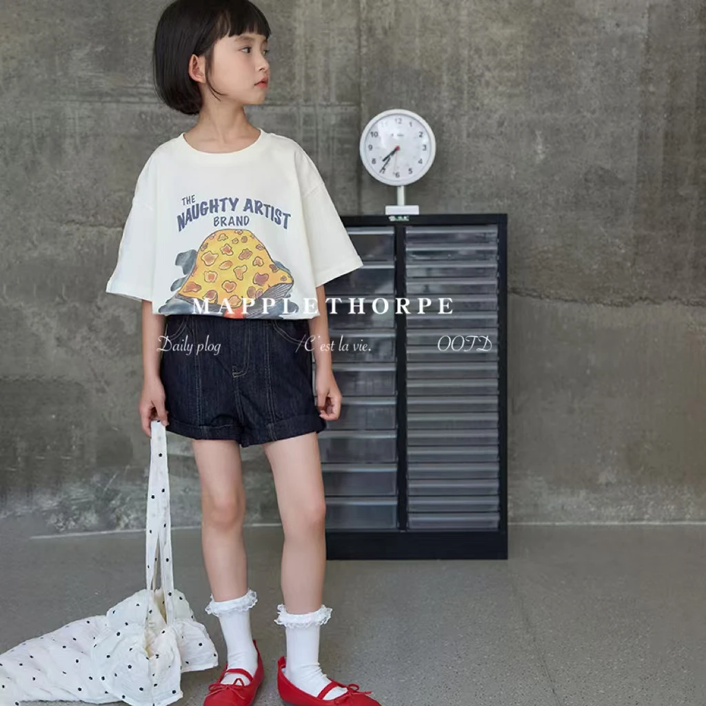 S0657儿童印蘑菇短袖T恤（专属）