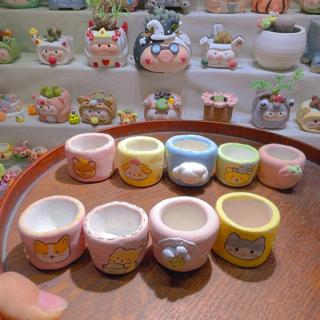 049纯手工制作重工盆盆28一个