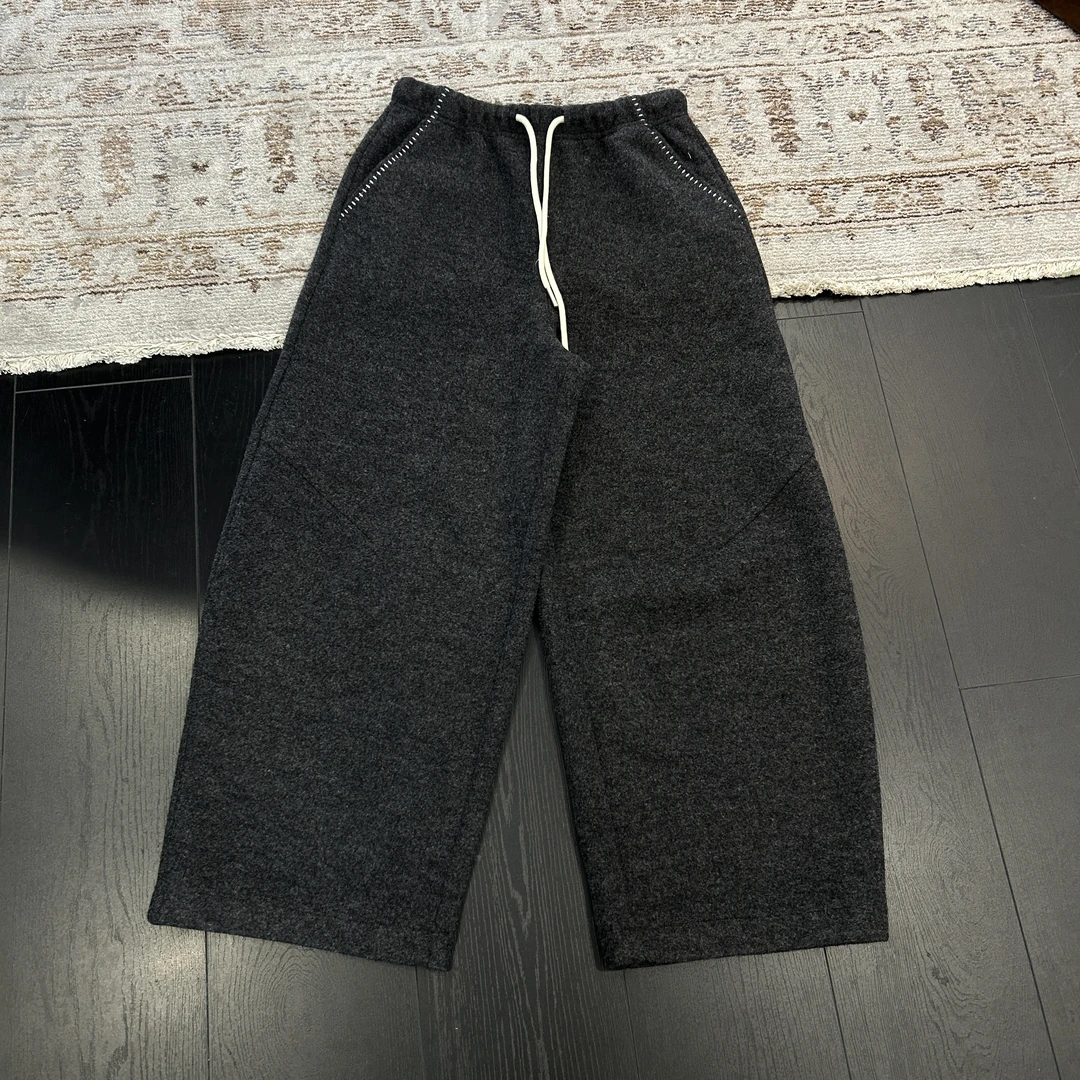 【LEILEI】冬季阔腿裤秋冬常规款休闲百搭加厚宽松