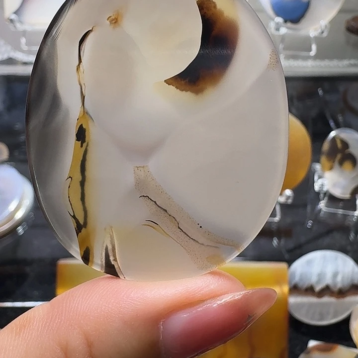 玛瑙/玉髓项链未镶嵌