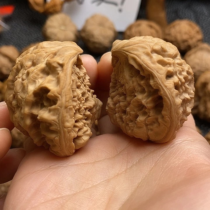 吊坠文玩核桃蛇头48