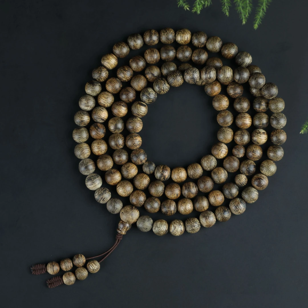 汇安达拉干沉香34克8mm手串多圈【一闻即爱】 花香凉甜醇厚正区天然