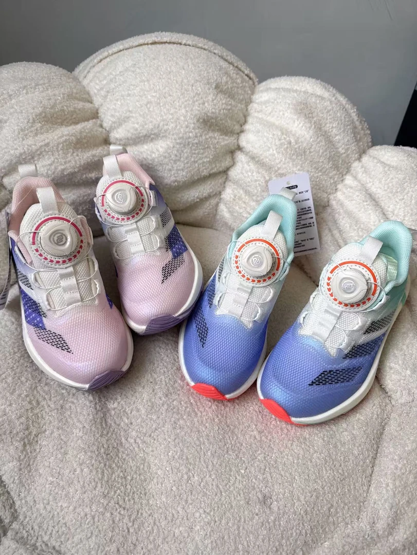 25001儿童时尚百搭舒适单网透气碳板赤兔款轻跑老爹鞋