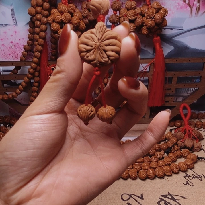 吊坠桃核龙纹桃枭