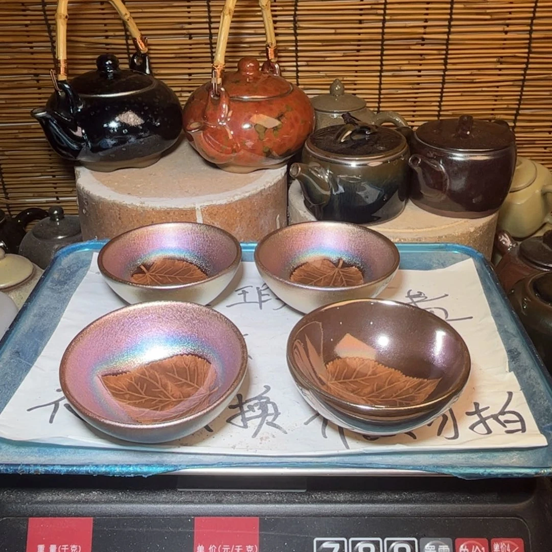 茶盏建窑建盏 微瑕作品