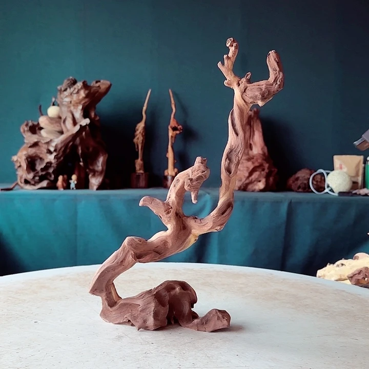 黑果木笑**凉420金丝红木羊蹄甲半成品