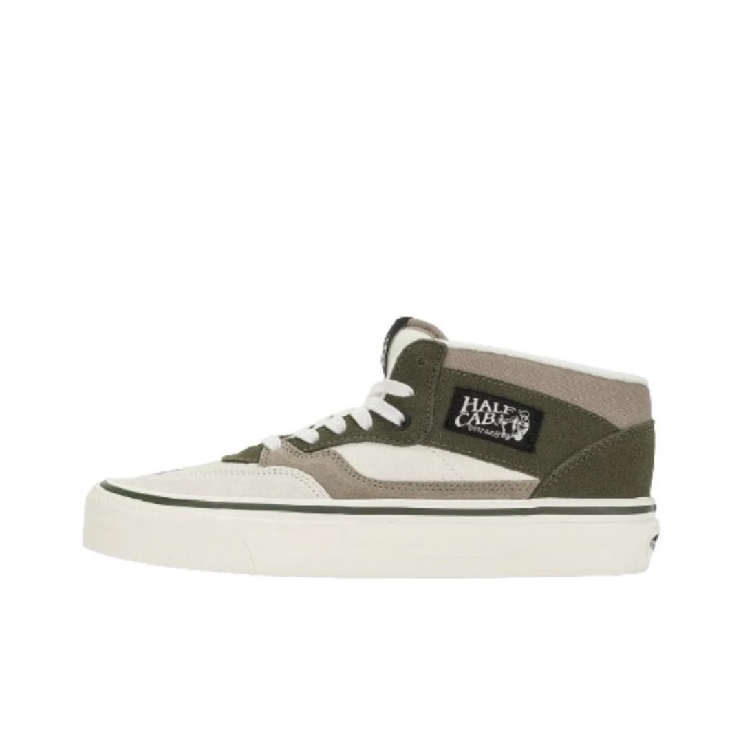 【A2L】VANS halfcab白绿拼色男女中帮专业滑板鞋无原盒VN0A5KX6YVH