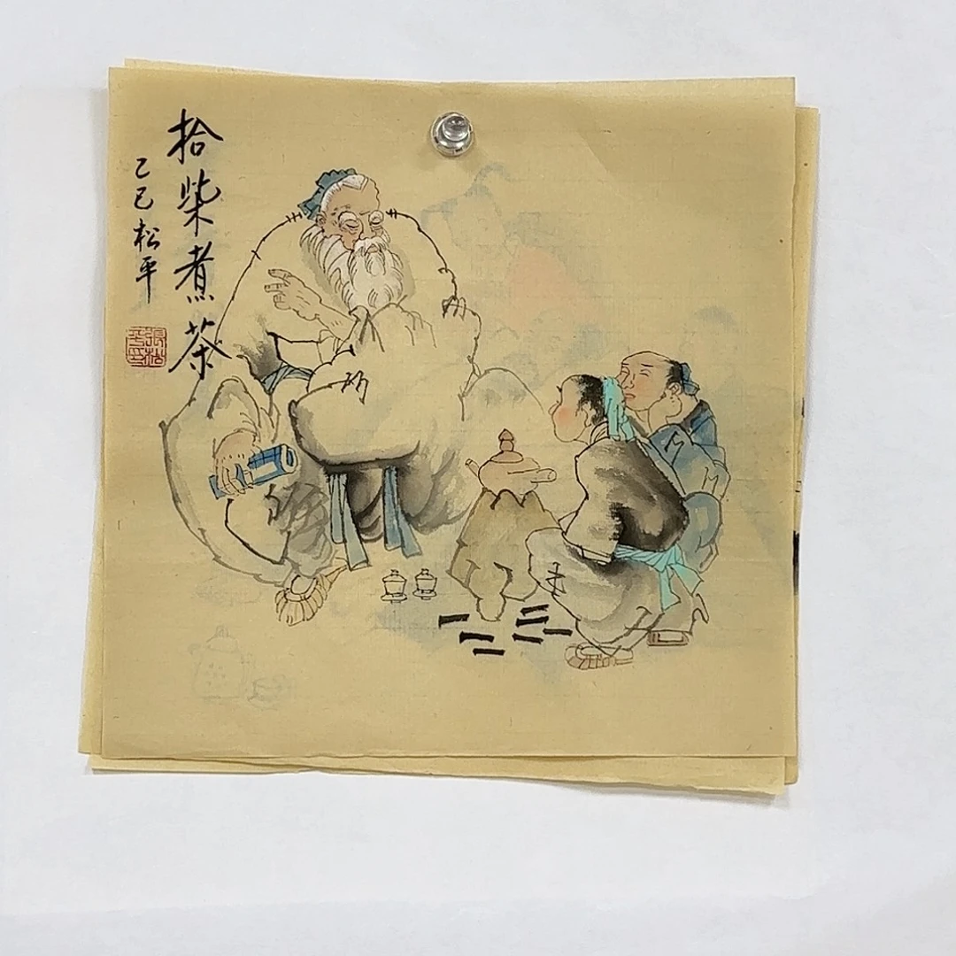 国画国画作品山水花鸟