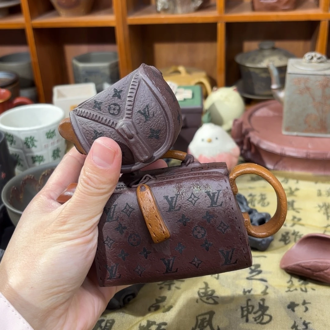 紫砂茶杯宜兴紫砂原矿茶器