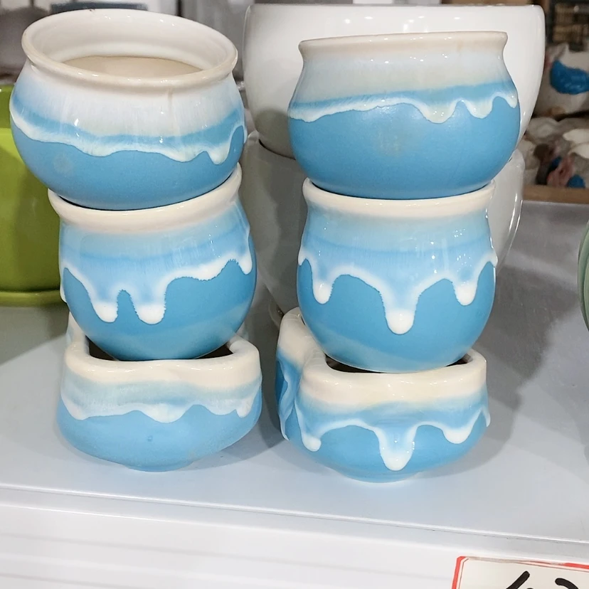【闪购商品】陶瓷陶瓷花盆，多肉花盆