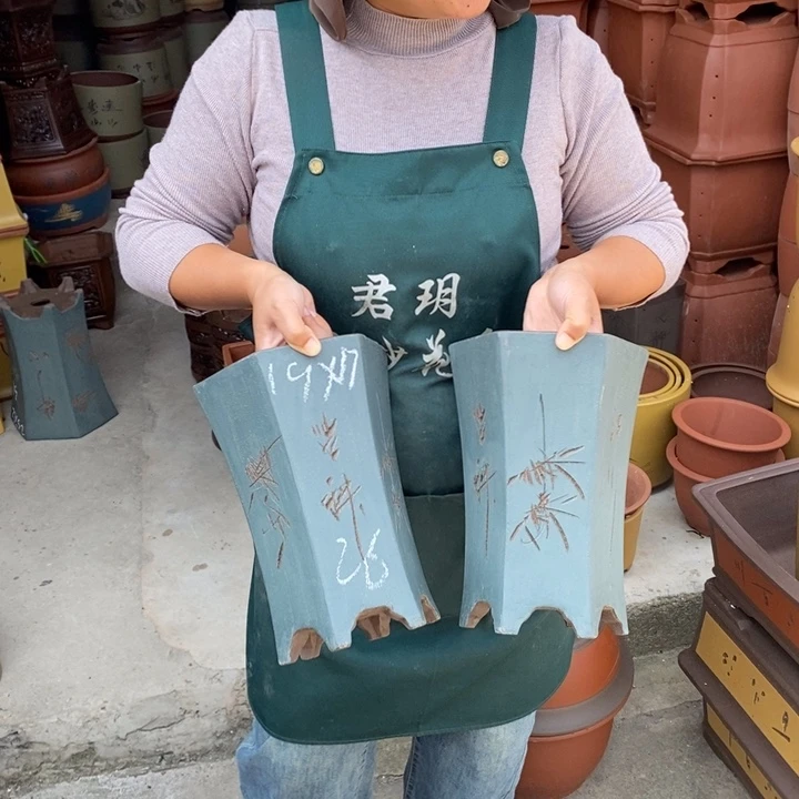 紫砂花盆盆栽花卉苗木