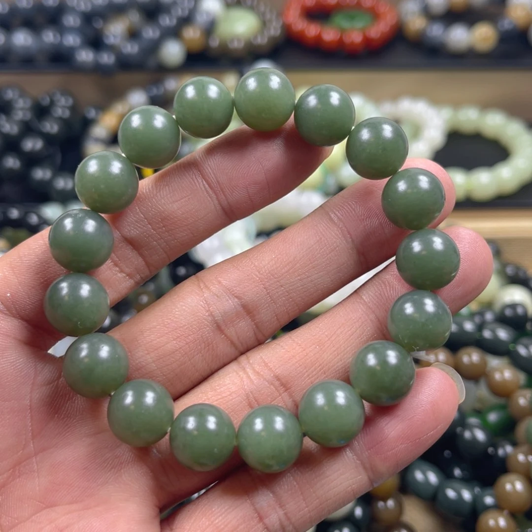 和田玉手串未镶嵌