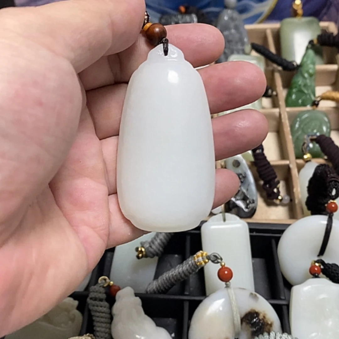 【闪购商品】和田玉未镶嵌颈饰南*@