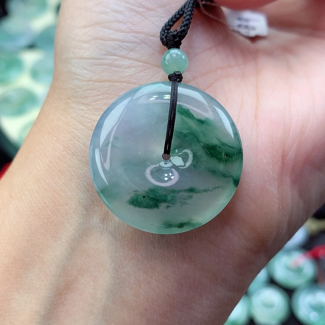 翡翠颈饰未镶嵌尺寸27-5.9