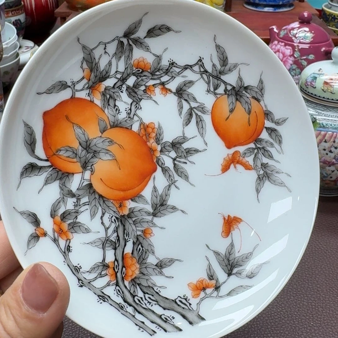 瓷片景德镇仿古手工制作精品展示