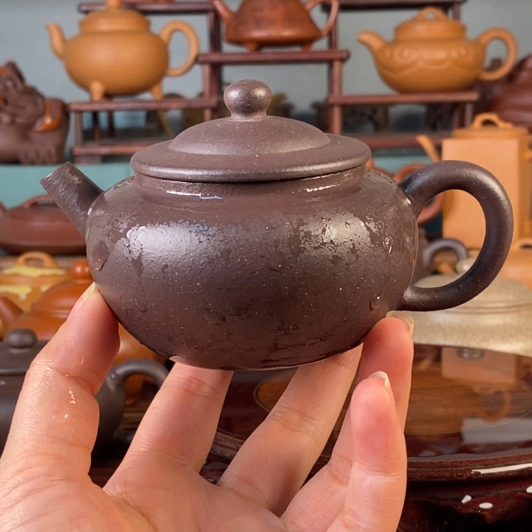 紫砂宫灯。天青 180