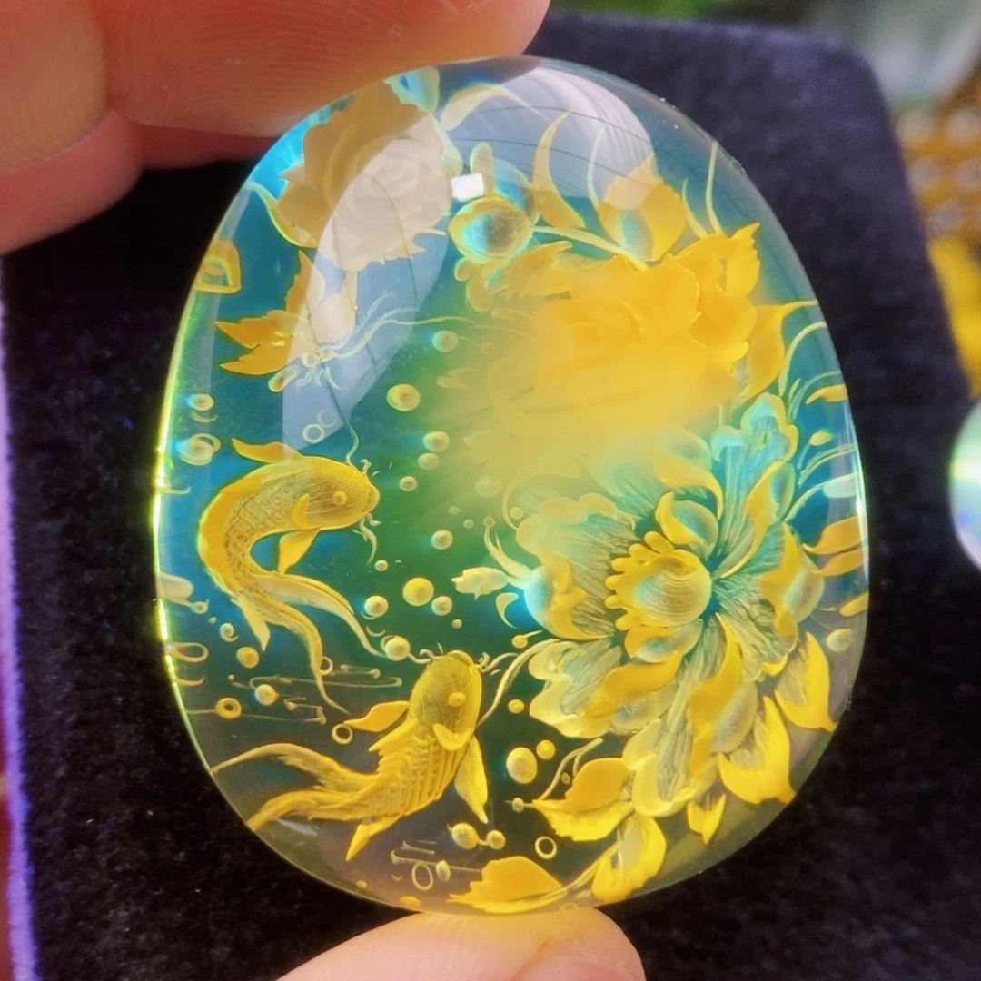 【闪购商品】金珀吊坠(不含链)未镶嵌