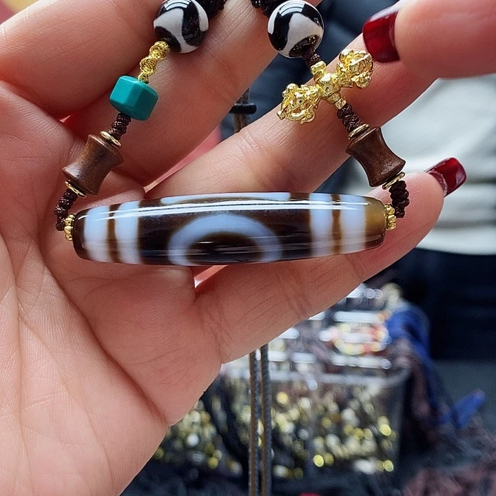 玛瑙/玉髓颈饰合金