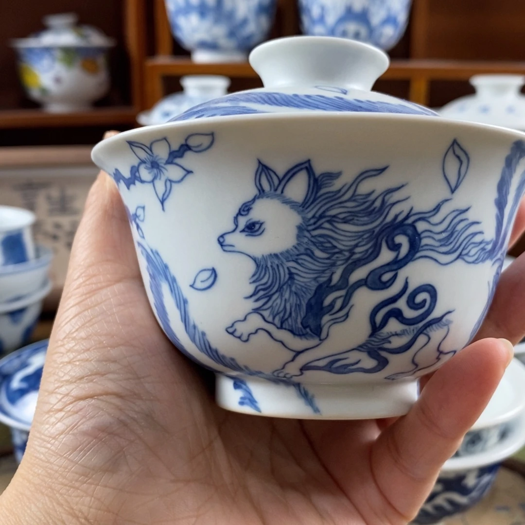 瓷片景德镇陶瓷手绘茶器418