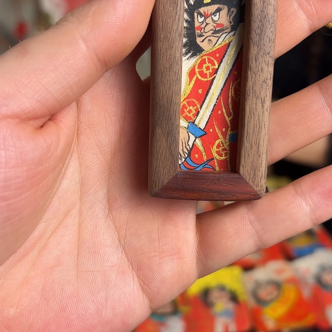 當***燃纯手绘钟馗文创画