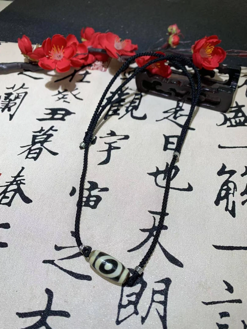 （一眼双靠山）玛瑙项链F1028