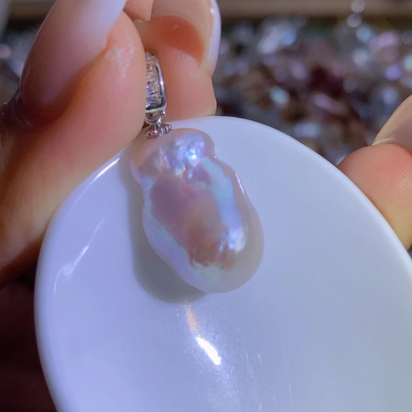 【闪购商品】合金淡水珍珠天然珍珠（微瑕）