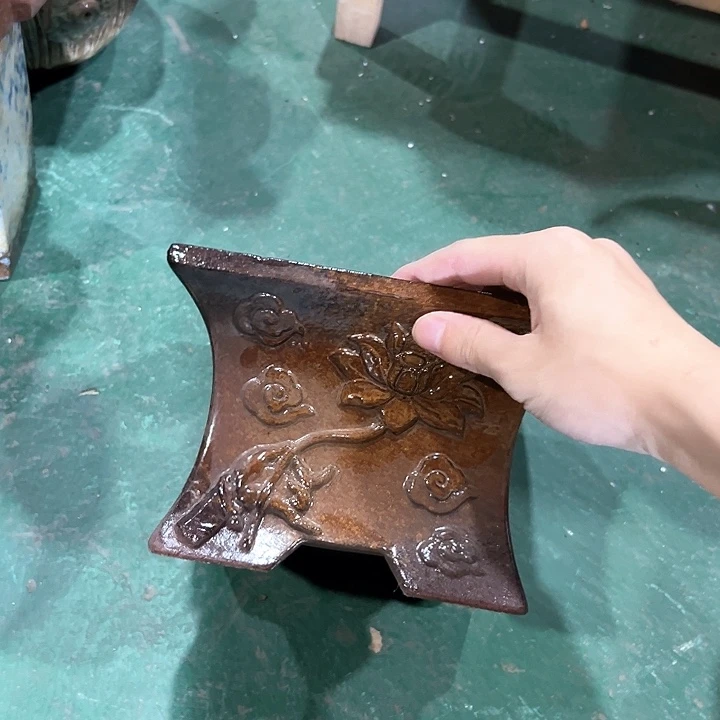 紫砂花盆花盆花盆花色跑得快