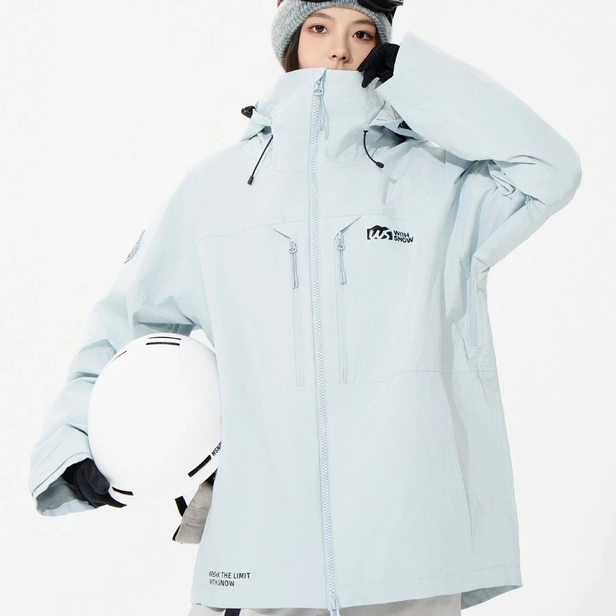 滑雪服女款雪服男款冬季单板滑雪上衣外套防风保暖