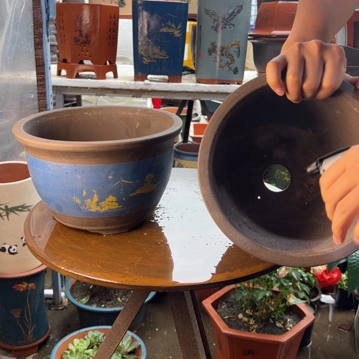 宜兴紫砂25+25蓝色