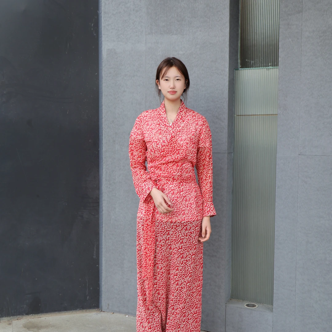 BLQ116藏式印花显年轻西藏博拉裙断码清仓福利款博拉裙