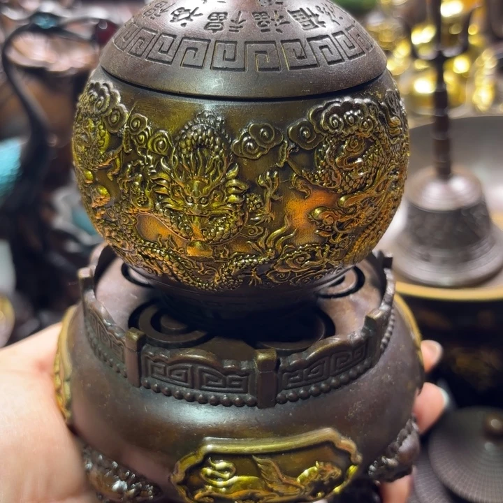 铜器摆件收收藏藏