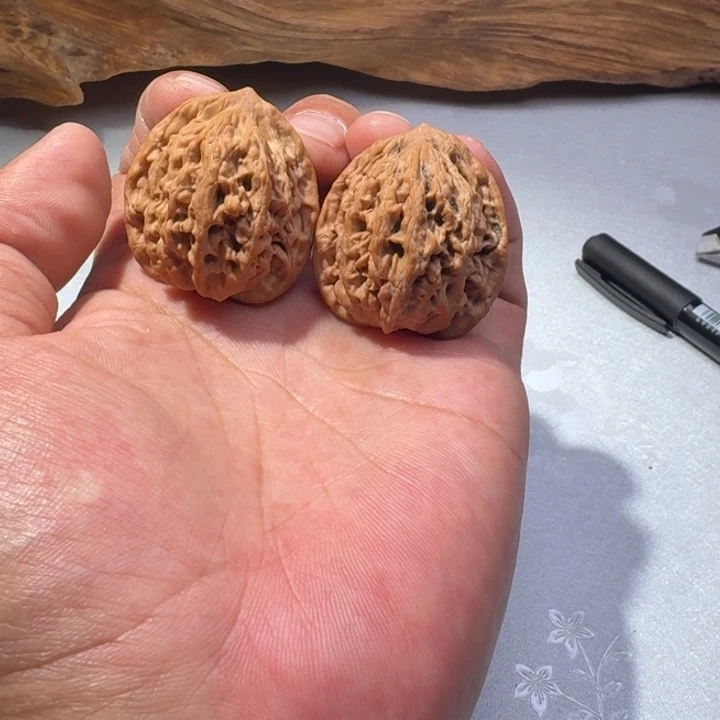 吊坠文玩核桃36虎头