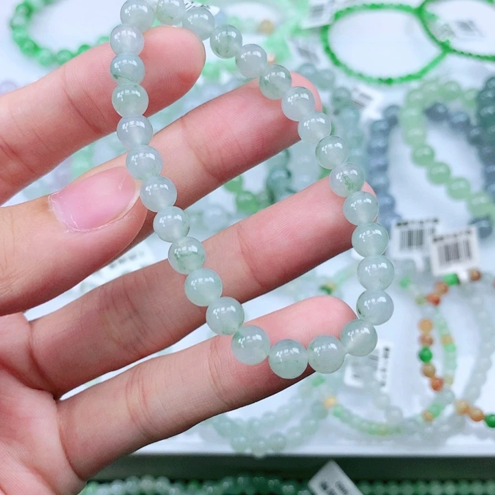 未镶嵌手链翡翠翡翠
