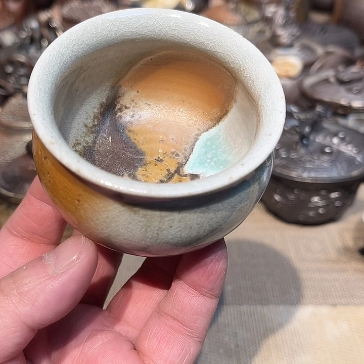 柴烧裸烧茶具福利841