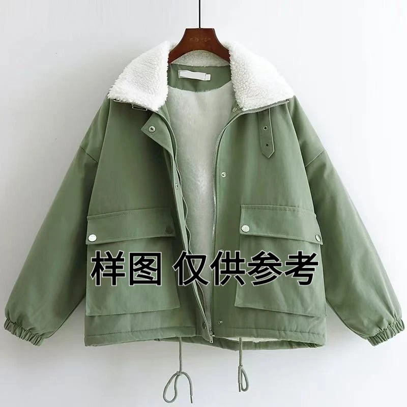 【C391-C400】春秋冬季女装百搭时尚气质短款韩版加厚显瘦