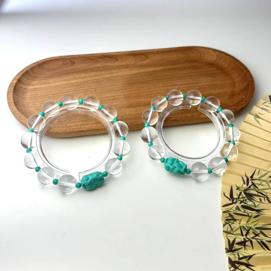 时尚设计款白水diy貔貅手串-s1358