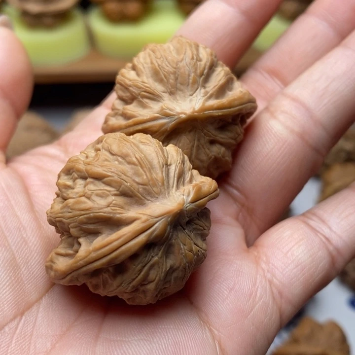 大叶紫檀（黑酸枝木类）文玩核桃磨盘34