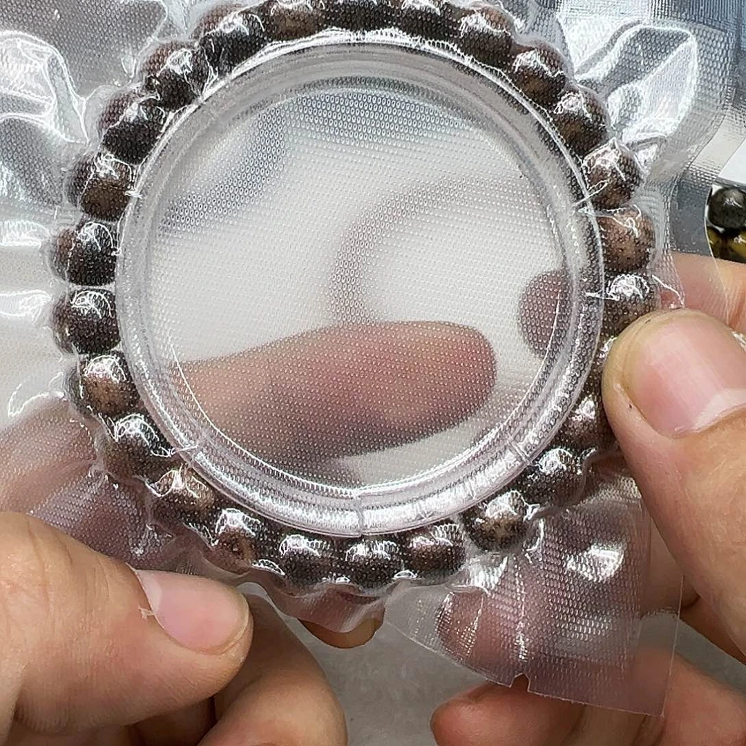 星月菩提手串85灭火糯冰湖皮玉华星月菩提单圈98