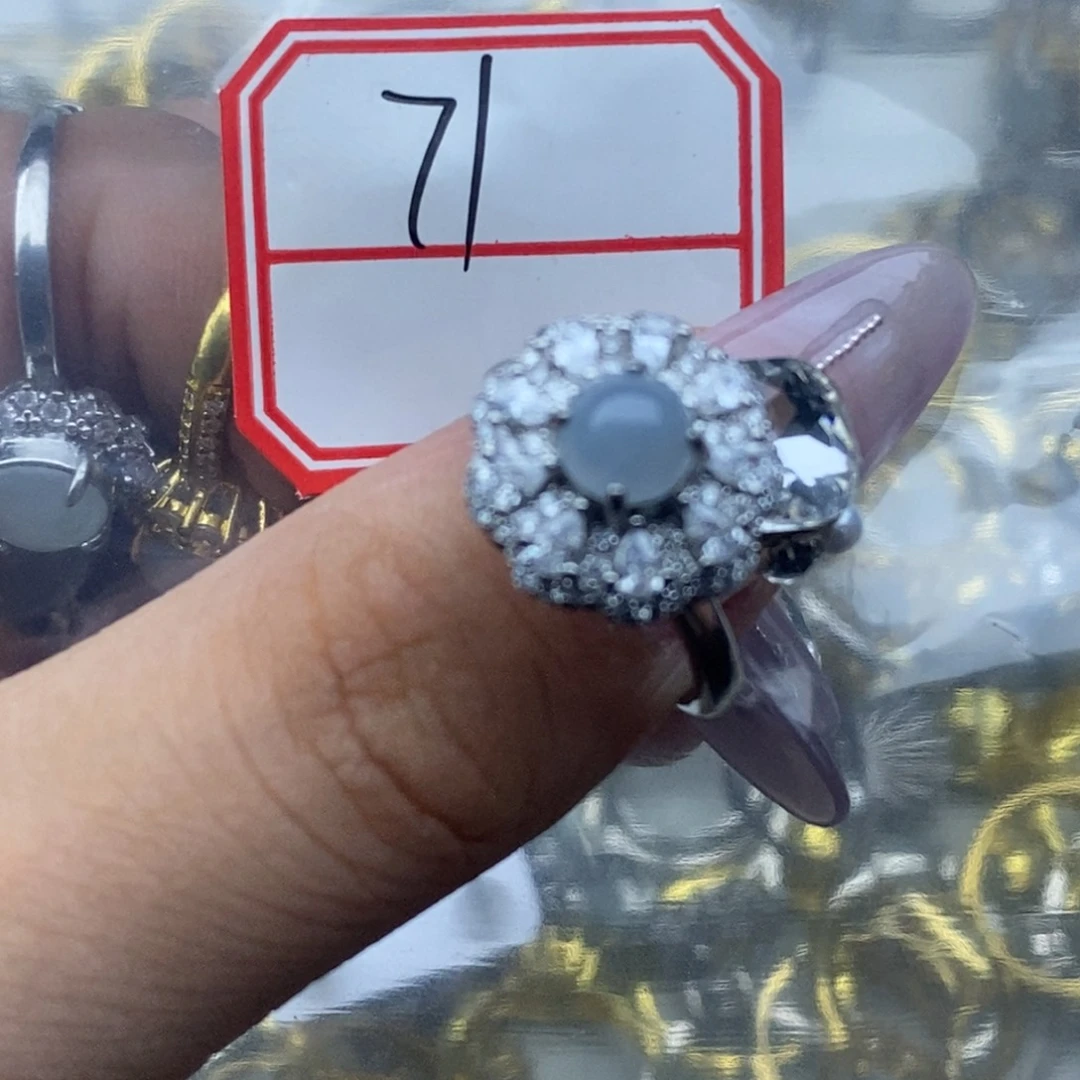 翡翠戒指合金翡翠首饰