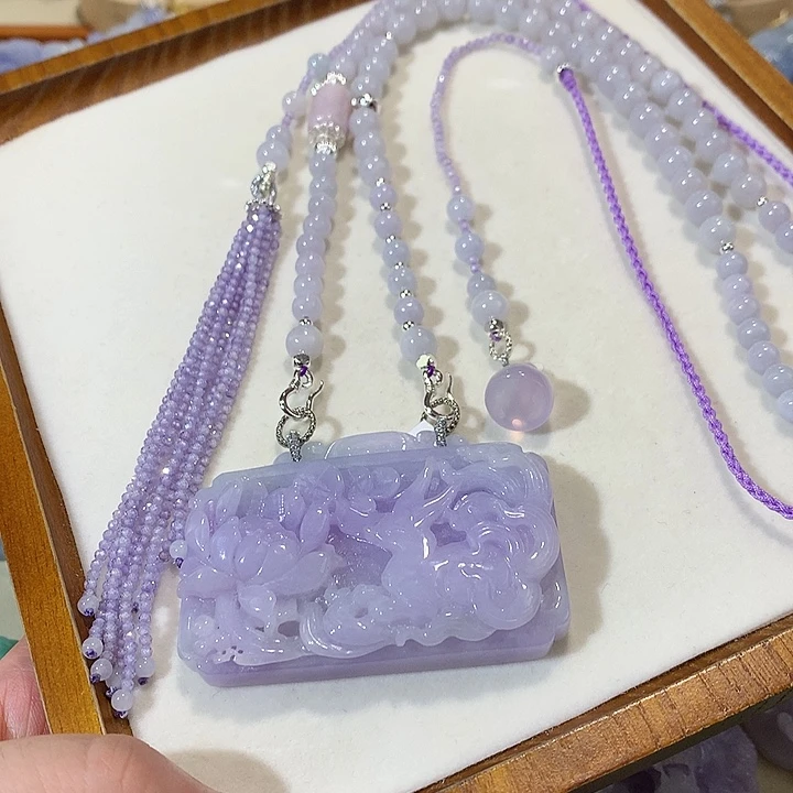 翡翠未镶嵌颈饰翡翠吊坠