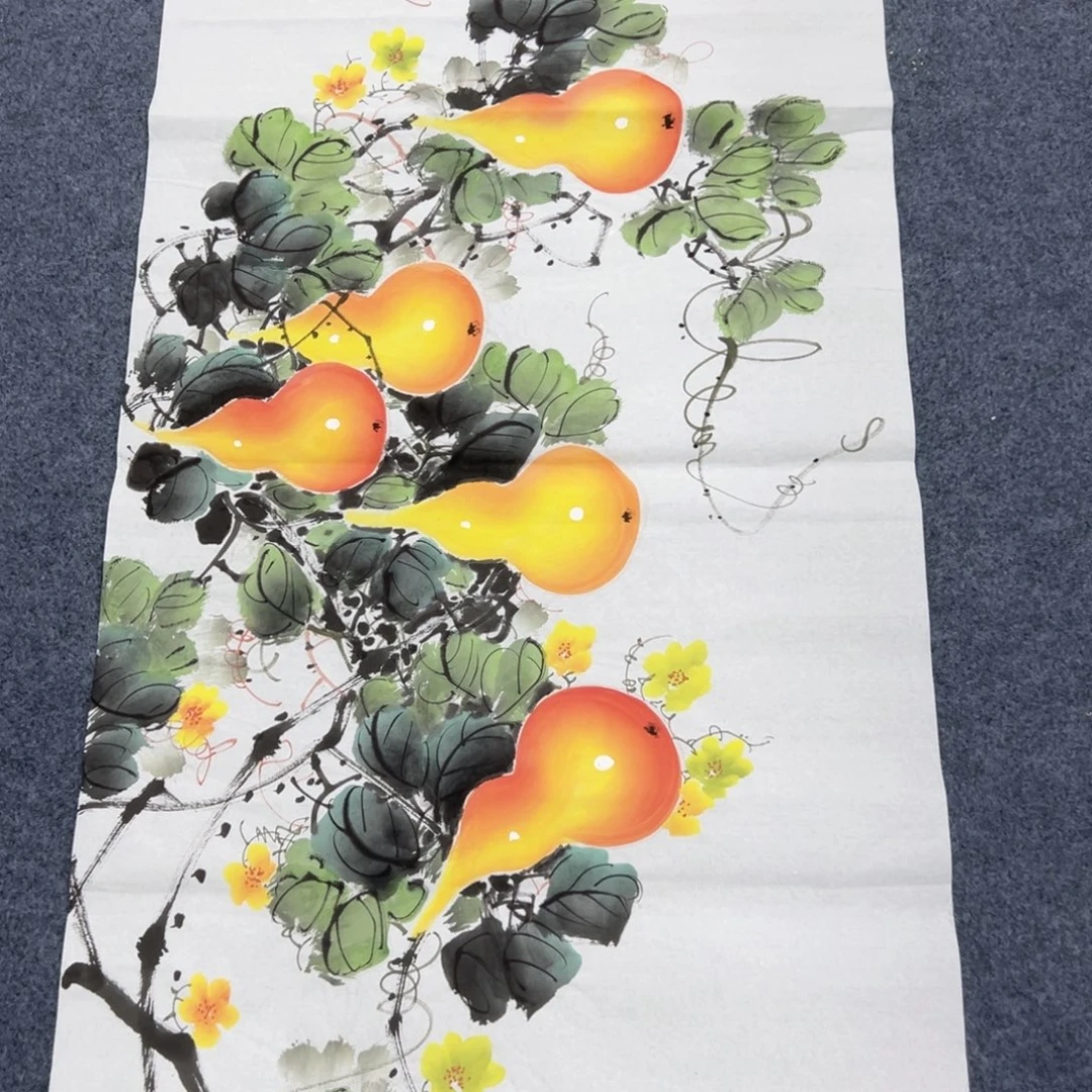 国画国画作品宣纸纯手绘