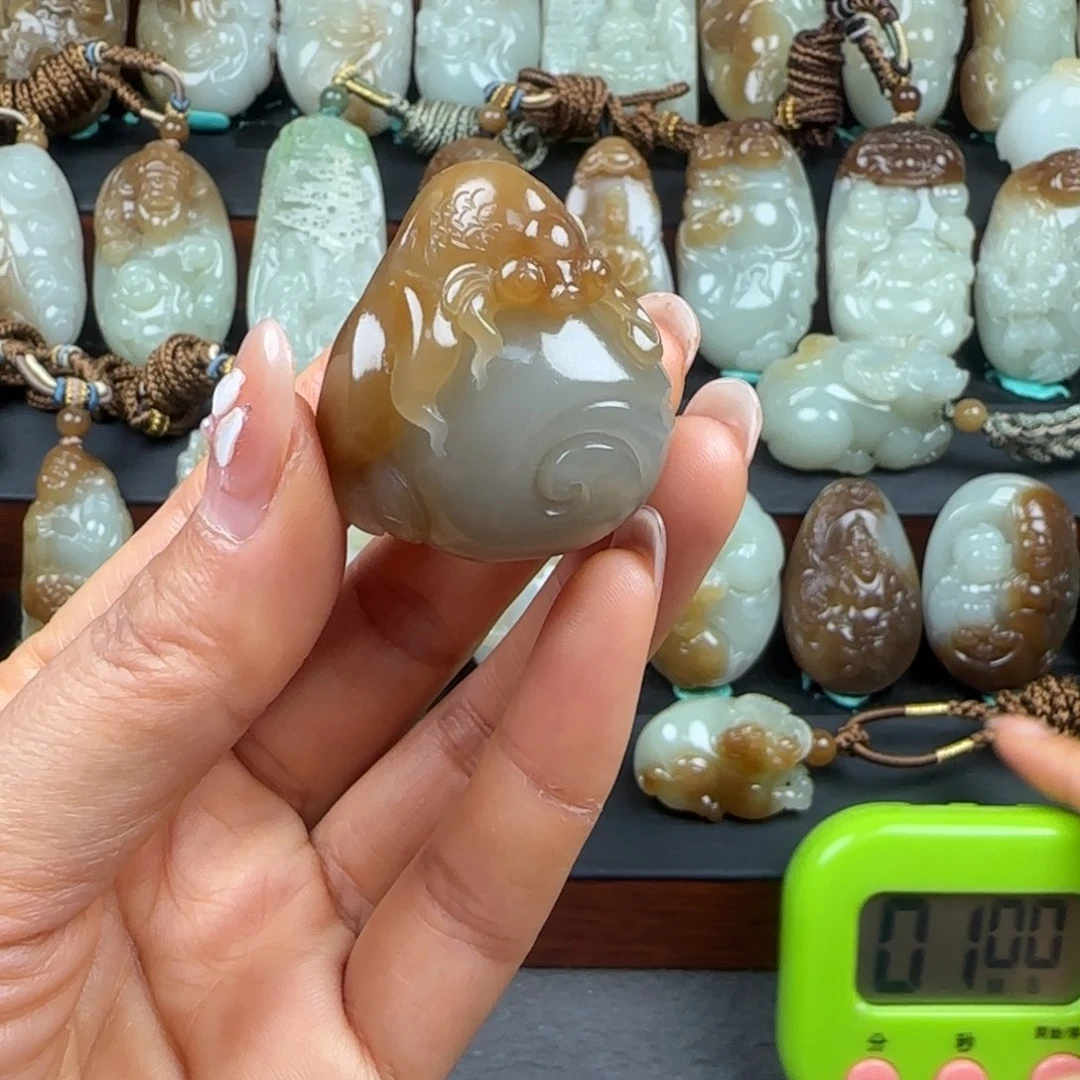 和田玉挂件未镶嵌