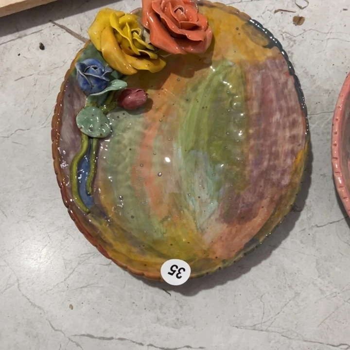 叶***轻陶瓷懿树日式手捏餐具茶具