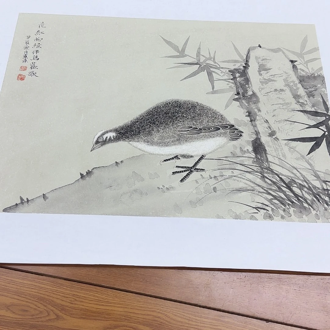 国画艺术家的作品
