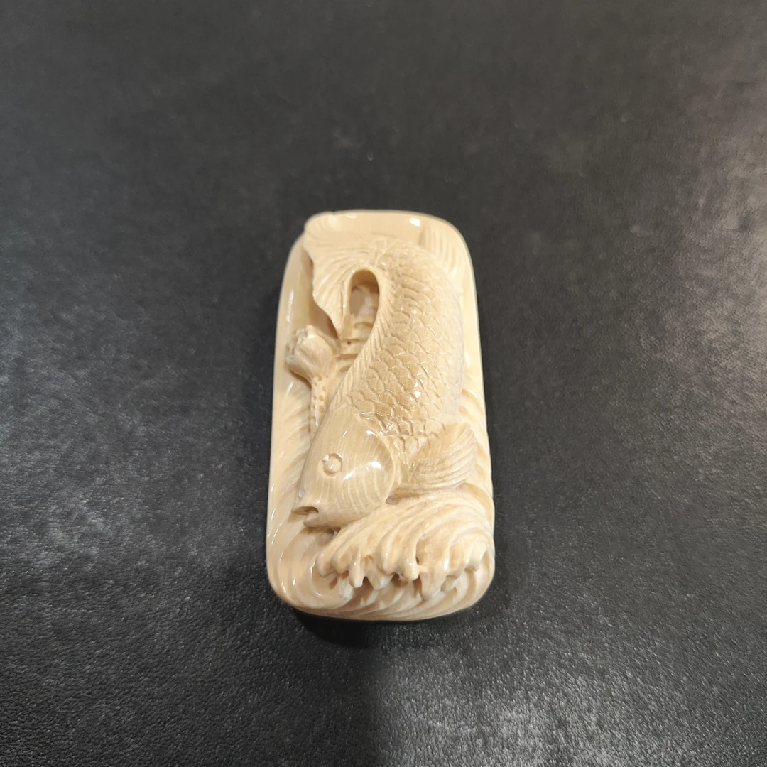 猛犸约34克雕刻件ZL1780