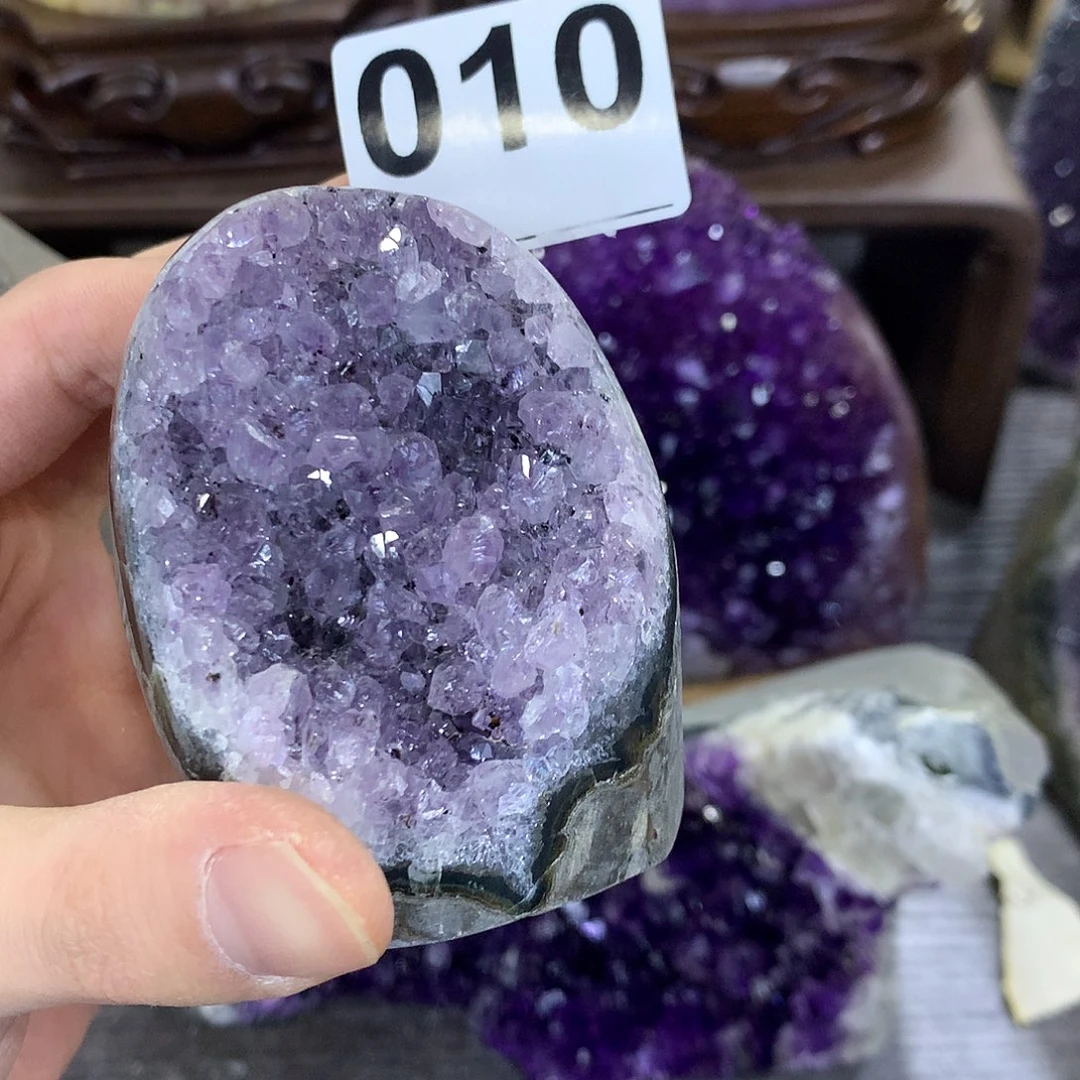 紫晶珠宝半成品未镶嵌010