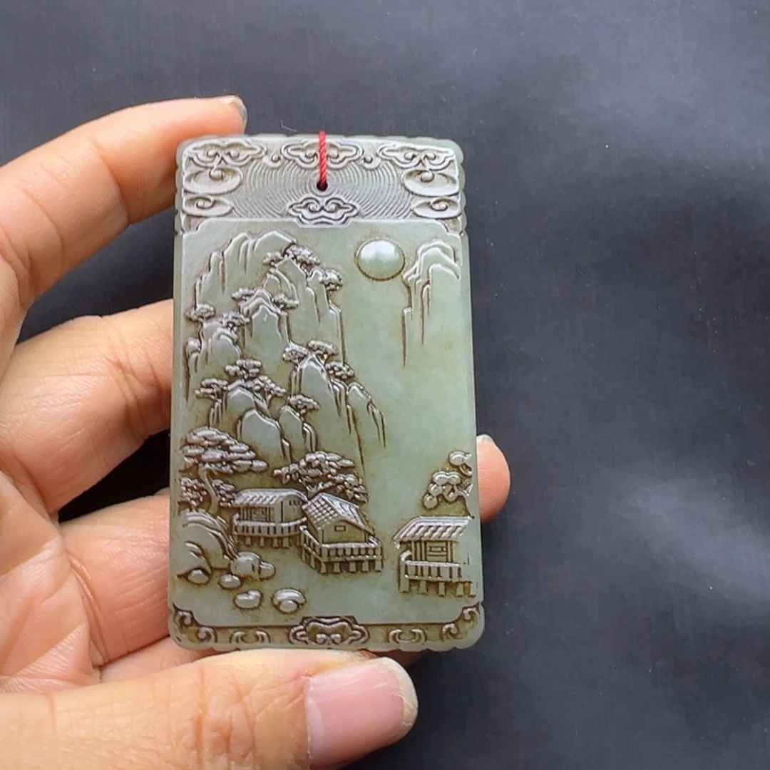 小***光和田玉未镶嵌把件