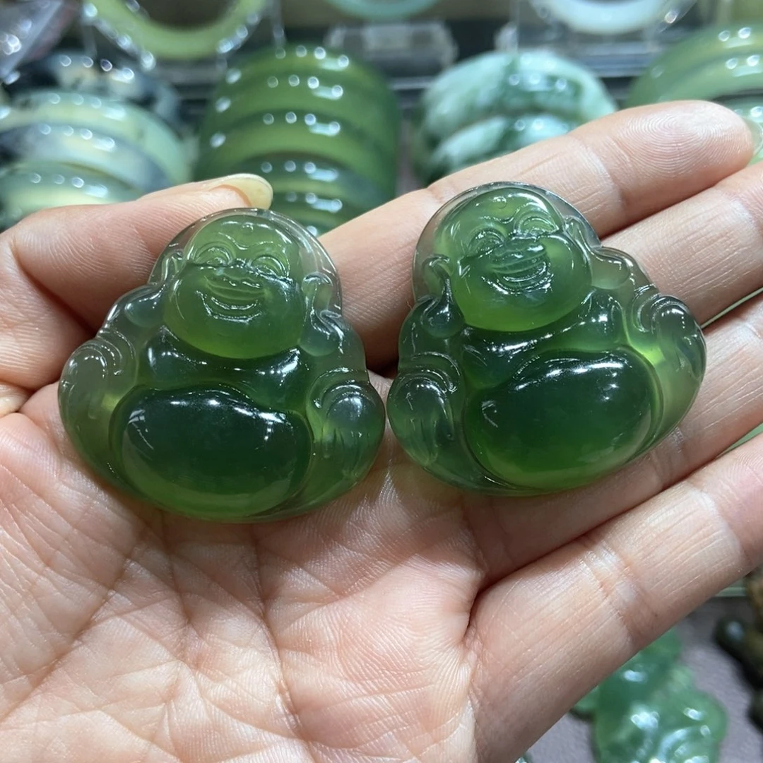 蛇纹石玉未镶嵌手镯人**爱微瑕建议勿拍