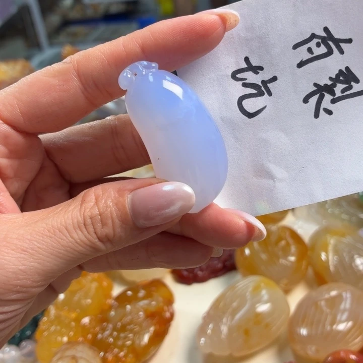 玛瑙/玉髓吊坠(不含链)未镶嵌